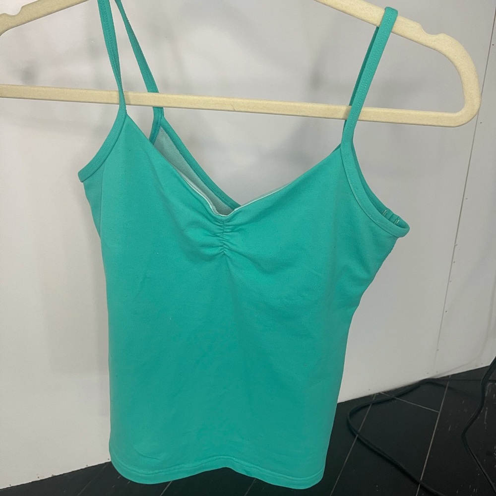Lululemon ruched tank top size 4